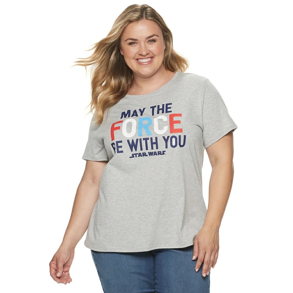 Nwt Star Wars Shirt Force Be With You XL